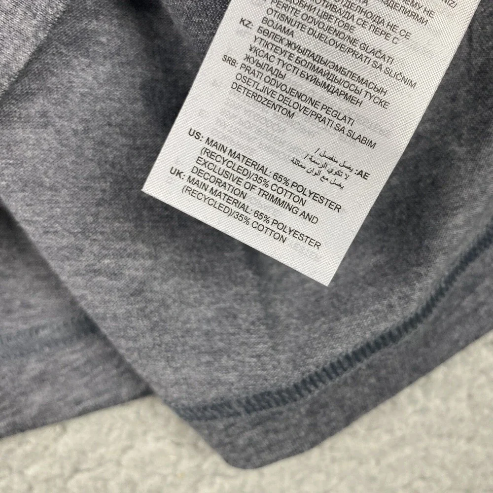 Adidas Primegreen Aeroready Mens Hoodie Size Small Gray Lightweight Pullover NWT